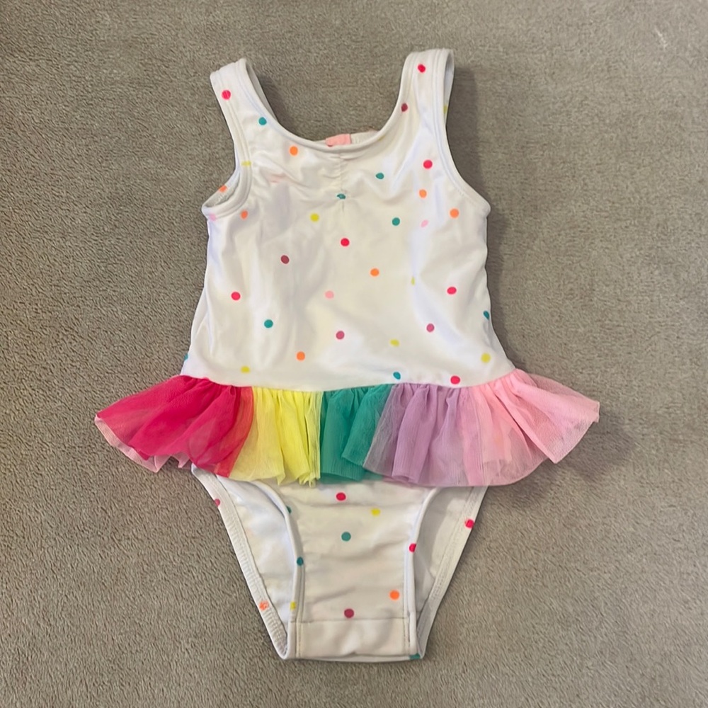 🎀Cat&Jack 18 month baby girl ONE PIECE swimsuit